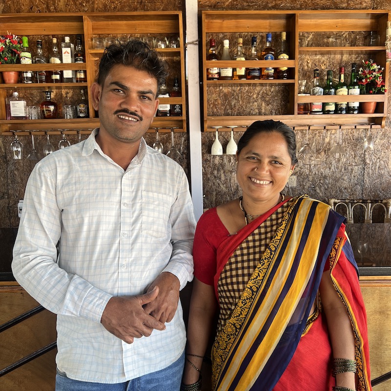 Rafique & Fatima, Happy Shack Rafique & Fatima, Owners of Happy Shack, Goa