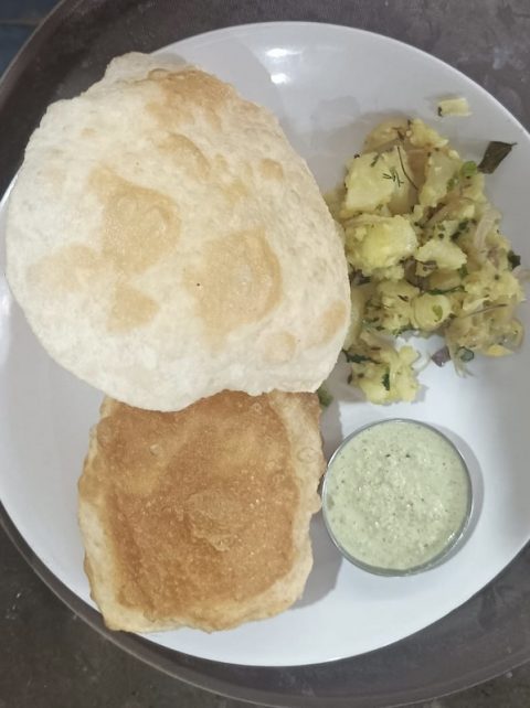 Puri bhaji Puri bhaji