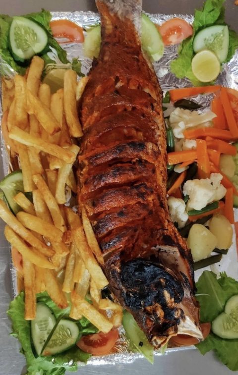 Tandoori fish Tandoori fish